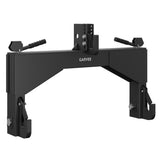 Garvee Heavy Duty 4000lbs Category 2 3-Point Quick Hitch - 5-Level Adjustable Bolt - Compatible with Cat 2 Implements - Agricultural Tractor Attachment - Black - Black