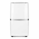 Garvee 50 Pint Dehumidifier for Home & Basement - Energy Efficient Class A - 5.5L Tank, Continuous Drain Hose, Touch Control, 24H Timer, 120° Auto Swing, Washable Filter - White (US Standard)
