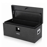 Garvee 36"X15"X15" Heavy-Duty Steel Truck Bed Tool Box - Built-In Key Lock, Dual Side Grab Handles & Gas Struts, Weather-Resistant Powder-Coated Storage Chest for Pickup Trucks, RVs, and Trailers - Gray