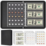 Garvee Durable Portable Metal Cash Box for Office & School – Secure Organizer with Cash Tray for Bills, Tokens & Receipts – Supply Case for Currency Management, Without Lock - Black-Without Lock