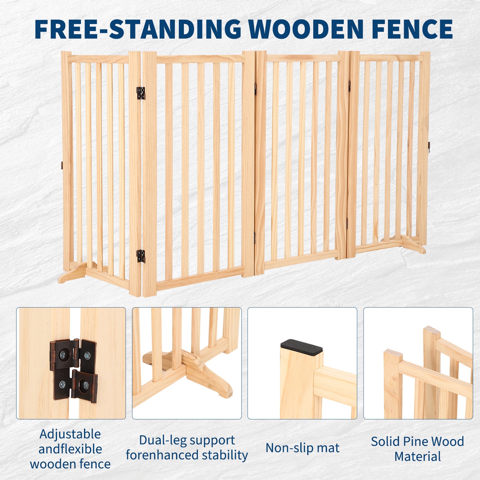 Dog Kennel & House with 4 Panel | 24