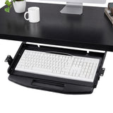 Garvee Ergonomic Adjustable Desktop Book Stand & Document Holder - Collapsible Reading/Tablet/Cookbook/Music Sheet Stand for Office, School & Home - Black, Without Touchpad - Black