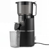 Garvee Cold Press 250W Slow Masticating Juicer - Easy-Clean Compact Juice Extractor for Fruits, Vegetables & Leafy Greens (Celery, Citrus, Spice Root, Wheatgrass) - Matte Black/Silver, US Plug (US Standard)