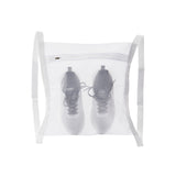 Garvee 3-Pack Mesh Shoe Laundry Bags, 40x40cm Reusable Zippered Washing Machine Bags - Polyester Protective Wash Net for Sneakers & Delicates - Breathable, Fine Mesh, 40x40cm - Coarse Mesh