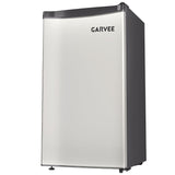Garvee Dual Zone Mini Fridge with Freezer – 3.2 Cu.Ft Compact Thermoelectric Refrigerator – 7 Adjustable Settings, Removable Shelves – Quiet & Energy Efficient – Single Door – Perfect for Bedroom, Dorm, Office, Kitchen