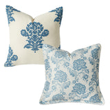 Garvee 2 Pack Cotton Polyester Blend Pillow Cover Set - Polyester Pillow Cover, Decorative Pillowcase, Nordic Style Cushion Cover, Printed Embroidery Design