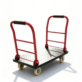 Garvee 2700 lb 48" × 24" Platform Truck, Dual Detachable Handles, for warehouses, garages and workshops, Black
