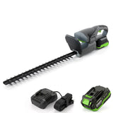 Garvee 18V Cordless Hedge Trimmer, 17.7" Dual-Action Blades, 0.63" Cut Capacity, 2.0Ah Battery & Charger Included, Lightweight Electric Shrub Trimmer with Safety Lock, Green