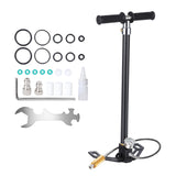 Garvee High Pressure 4-Stage PCP Hand Pump for Air Rifles & Tires – 30MPa/4500PSI Manual Air Compressor – Oil-Water Filter, Ideal for Paintball, HPA Tanks, Tire Inflation – Auto Tool