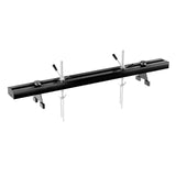 Garvee Engine Support Bar, 1100 lbs Capacity Transverse Motor Lift Hoist with Dual Hooks, 2-Point Holder for Home Garage and Auto Repair Shop, Black - Black
