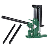 Garvee Low Profile Hydraulic Toe Jack (Claw Jack), 2.5 Ton Toe / 5 Ton Top Capacity Machinery Moving Jack - Toe Lift 0.8-5.3 in - Top Lift 8.9-13.4 in - Green (Pantone 555 C)