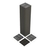 Garvee Waterproof interconnected Composite Deck Tiles for Outdoor Wall Decor – 12"x12" All-Weather Flooring – Easy Snap-Together Installation – Ideal for Patio, Balcony, Porch, Poolside, Garden, Backyard – 48PCS/Set