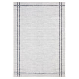 Garvee 9' x 12' Modern Geometric Area Rug, Machine Washable Non-Slip Low-Pile Stain-Resistant Rug for Living Room, Bedroom & Dining Room, Gray - Gray