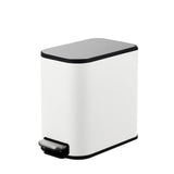 Garvee Trash Can, Garbage Can for Kitchen Dual Compartment Recycling Kitchen Step Trash Bin, Stainless Steel Trash and Recycle Bin Combo with Soft-Close Lid - 8L 34.1*18.6*29.4Cm Black (Note: Quantity Per Board Is 80, Allocation Is Based On Whole Boards)