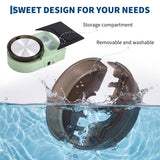 Garvee Mini Electric Pottery Wheel Kit, 6" Tabletop Ceramic Clay Wheel - Two-Way Rotation, Adjustable Speed, Detachable Basin - DIY Forming Machine for Beginners, Adults & Kids - Green, US Standard 110V - Green