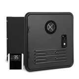Garvee High Efficiency Tankless RV Water Heater – 65,000 BTU Rapid Hot Water, Built-in Mixing Tank, Remote Control, 12V DC, Compact 15x15 Inch, Energy Efficient – Color: Black – Power: 65,000BTU – Size: 15x15" - Black