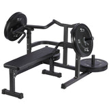 Garvee Plate Loaded Iso-Lateral Bench Press Machine, 450LB Bench Capacity, Adjustable Chest & Shoulder Press with 4 Arm Positions, Smooth Bearing Strength Trainer for Home Gym - Red Putter With Pedal Upgraded Version