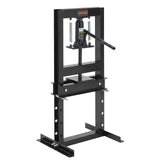 Garvee 6 Ton Hydraulic Press, H-Frame Hydraulic Shop Press, Adjustable Benchtop Floor Hydraulic Press for Automotive Repair, Metalworking, Industrial Workshop,Black