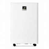 Garvee High Efficiency 50 Pint Dehumidifier for Home & Basement - 5.5L Water Tank - Continuous Drain Hose - Touch Control - 24H Timer - Auto Shut-Off - Washable Filter - 120° Auto Swing - Portable - White US Standard