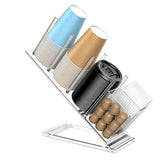 Garvee Acrylic Transparent Coffee Capsule Holder - Acrylic Coffee Capsule Holder, Transparent Coffee Capsule Rack, Coffee Capsule Storage Organizer