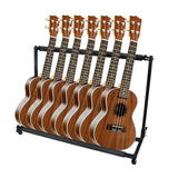 Garvee Multi Guitar Stand, 7 Guitar Stand Rack, Folding Guitar Stand, Guitar Rack for Multiple Guitars for Acoustic Electric Guitar, Bass Guitar Holder Stand Multiple Guitars Display