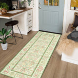 Garvee Soft & Durable Area Rug for Living Room, Bedroom, Home Decor - Modern Carpet - Non-Slip, Easy Care - Green, 2x6ft - Green