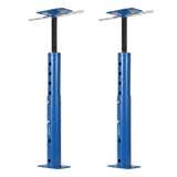 Garvee Heavy Duty Adjustable House Floor Jack Posts, 2 Pack – 18,000 lbs Capacity – 19-36in Telescopic Support – For Basement Leveling, Lifting & Permanent Construction – Joist Beam Jacks – Blue, 19-36in