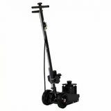 Garvee 35 Ton Air Hydraulic Floor Jack – Heavy Duty, Low Profile 10"-21.19" – Dual Power (Air/Manual), 77,000 lbs Capacity – 4 Lift Adapters, 46" Adjustable Handle, for Trucks, Tractors – Model 8022-2, Black