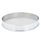 Garvee High-Efficiency Commercial Electric Flour Sifter Sieve Machine – 40 & 100 Mesh Stainless Steel Screens – Automatic Baking & Food Processing Tool with Wheels – Silver