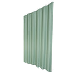 Garvee Hotel Quality Extra Long Shower Curtain - Sage Green, Sturdy Waffle Weave, Waterproof & Washable, Rustproof Grommets, 72x96 Inches - Color: System default_28 - Sage Green