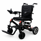 Garvee Lightweight Collapsible Electric Wheelchair for Adults – Heavy Duty 250W Motor, 15 Mile Range, Electromagnetic Brake, 100kg Capacity, Joystick Control, Portable Mobility Aid for Seniors – Color: Black