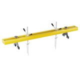 Garvee Engine Support Bar, 1100 lbs Capacity Transverse Motor Lift Hoist with Dual Hooks, 2-Point Holder for Home Garage and Auto Repair Shop, Yellow - Yellow