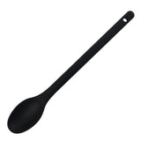 Garvee Heat Resistant Nonstick Silicone Cooking Spoon – Integrated Design, Perfect for Stirring and Serving – Superior Kitchen Utensil for Home, Restaurant, Hotel – Black