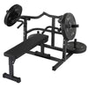 Garvee Commercial-Grade Plate Loaded Bench Press Machine, 1300 lbs Capacity, Independent Iso-Lateral Arms, Adjustable Chest & Shoulder Press Station for Home Gym