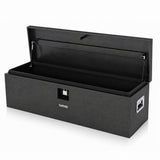 Garvee 48"X15"X15" Heavy-Duty Steel Truck Bed Tool Box - Built-In Key Lock, Dual Side Grab Handles & Gas Struts, Weather-Resistant Powder-Coated Storage Chest for Pickup Trucks, RVs, and Trailers - Grey
