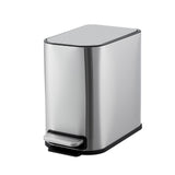 Garvee Trash Can, Garbage Can for Kitchen Dual Compartment Recycling Kitchen Step Trash Bin, Stainless Steel Trash and Recycle Bin Combo with Soft-Close Lid - 8L 34.1*18.6*29.4Cm Black (Note: Quantity Per Board Is 80, Allocation Is Based On Whole Boards)