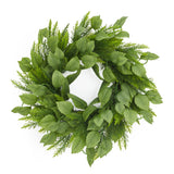 Garvee 20 Inch Boxwood Wreath for Front Door, Artificial Greenery Wreath for Outdoor Porch & Window Decor, All Season Farmhouse Wall Hanging for Spring Summer Fall Holiday Home Decor