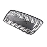 Garvee Gloss Black Honeycomb Front Center Grille for Audi A5 S5 S-Line RS5 2013-2016 – ABS Protective Mesh – Fog Light Covers – Replacement for 8T0853651K 8T0807681K 8T0807682K – Color: Gloss black