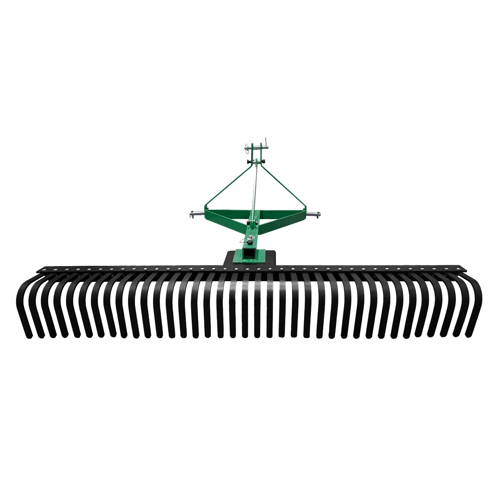 Garvee Heavy Duty 3-Point Landscape Rake for Tractor - 6FT Rock Rake ...