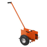 Garvee Panel Dolly Heavy Duty Drywall Cart 660 Lbs Capacity Reinforced Alloy Steel Frame 10" Rubber Wheels Extended Handle Adjustable Clamp for Construction Sites