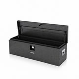 Garvee 42"X15"X15" Heavy-Duty Steel Truck Bed Tool Box - Built-In Key Lock, Dual Side Grab Handles & Gas Struts, Weather-Resistant Powder-Coated Storage Chest for Pickup Trucks, RVs, and Trailers - Grey