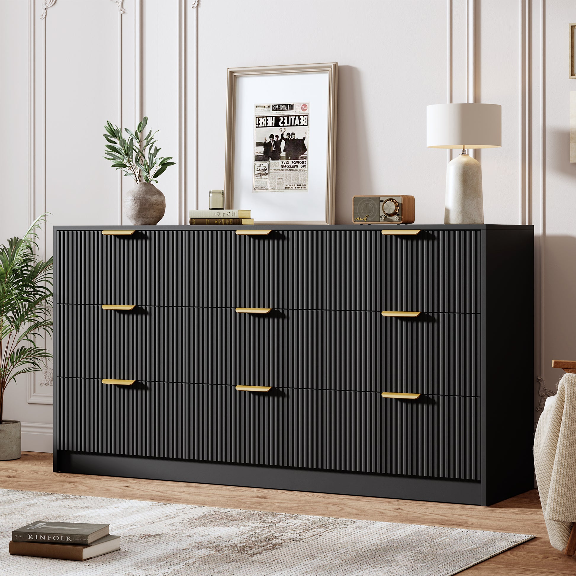 Garvee 9 Drawers Dresser for Bedroom