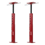 Garvee Adjustable Heavy Duty Floor Jack Post, 2 Pack – 19-36in Height, 18,000 lbs Capacity, Telescopic Steel Support for Leveling and Lifting, Permanent Basement Joist Stabilizer - Red, 19-36in