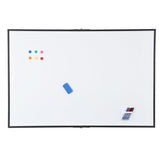 Garvee Magnetic Whiteboard 60x40 Inch - Large Dry Erase Board for Wall with Aluminum Frame & Deep Pen Tray - Smooth Writing Surface for Office, Classroom, Home & Conference Room - Black