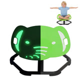 Garvee Glow-in-the-Dark Elephant Spinning Sensory Chair for Kids – Balance & Motor Coordination Toy – Perch and Spin for Autism, ADHD, Sensory Needs – Gift for Boys & Girls Ages 3+ – Color: Green - Green