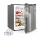Garvee Upright Freezer Compact, 1.1 Cu Ft - Countertop Stand-Up Freezer for Dorm/Office/Apartment - Adjustable Thermostat (-11°F to 3°F), Reversible Door