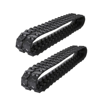 Garvee 180x60x35 Excavator , Heavy Duty Replacement, Tear-Resistant and Shock Absorbing Skid Steer Accessories, Set of 2
