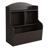 Garvee 3-Tier Toy Storage Cabinet and Bookcase, Multi Shelf with Cubby Organizer Cabinet for Toys, for Playroom, Bedroom, Hallway and Kindergarten School