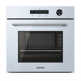 Garvee 24" Built-In Electric Wall Oven, 2.5 Cu.Ft Large Capacity Single Wall Oven with Touch Control, 5 Preset Cooking Modes, Triple-Layer Tempered Glass Door, Timer & Safety Lock - White