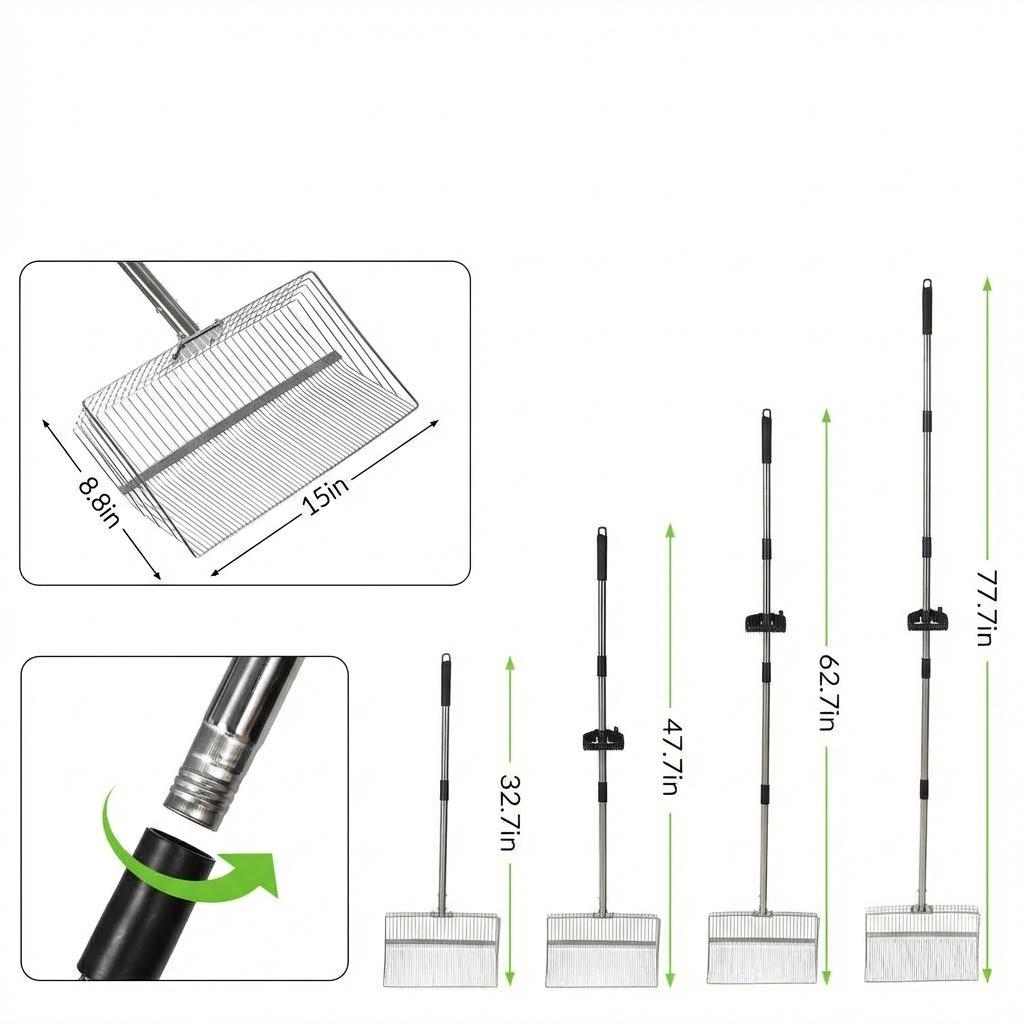 Garvee Professional Farm Chicken Coop System: Extra-Large Walk-In Poultry Run, Roll-Away Nesting Box, Climbing Gym, Cleaning spatula & High-Capacity Feeder - Comfort for 9+ Hens